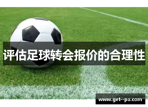 评估足球转会报价的合理性
